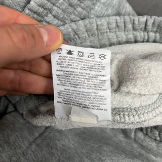 Pantaloni tuta Nike vintage larghi grigio