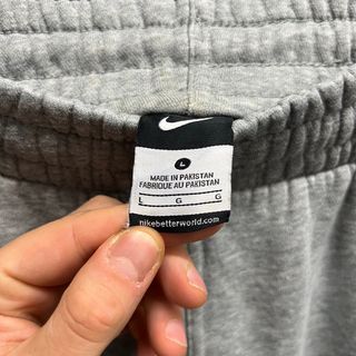 Pantaloni tuta Nike vintage larghi grigio