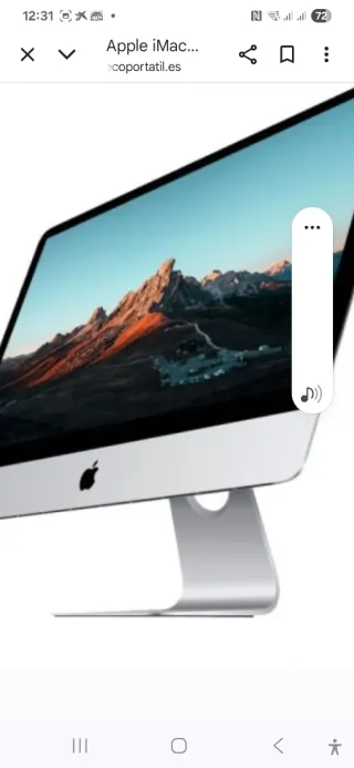 Apple iMac 27' Plata/Blanco