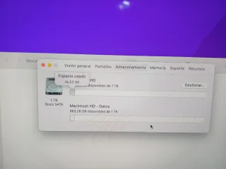 Apple iMac 27' Plata/Blanco