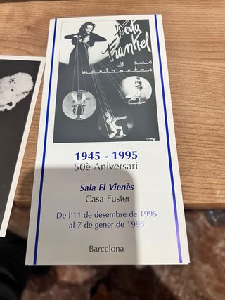 Coleccionable Herta Frankel Marionetas