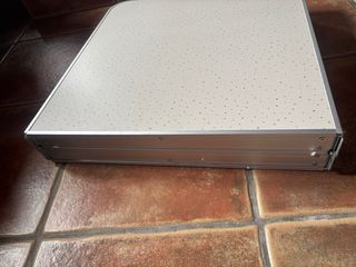 Mesa plegable camping metal y plástico