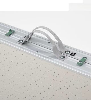 Mesa plegable camping metal y plástico