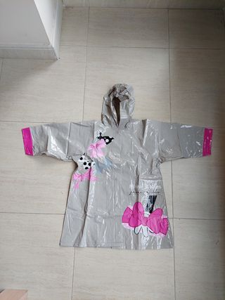 Chubasquero Minnie Niña