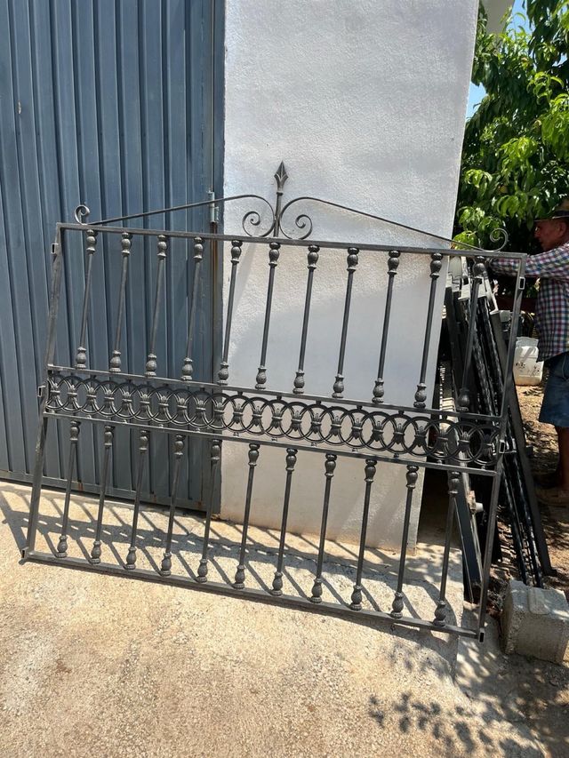 Reja de hierro forjado