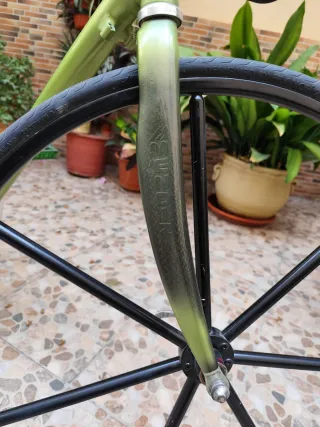 Bicicleta Fixie Verde 700