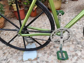 Bicicleta Fixie Verde 700