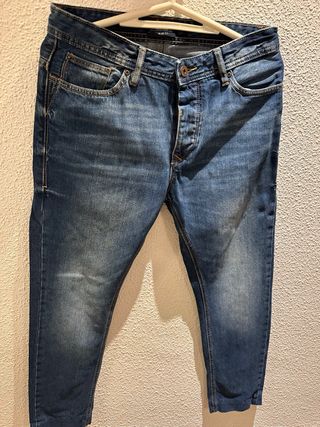 Pantalón vaquero hombre azul