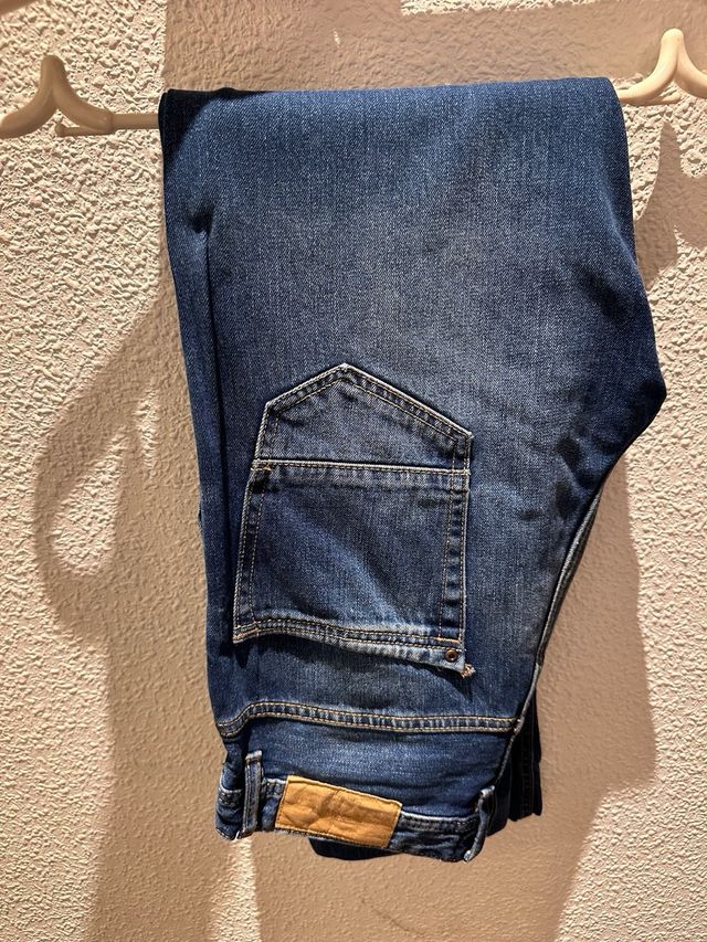Pantalón vaquero hombre azul