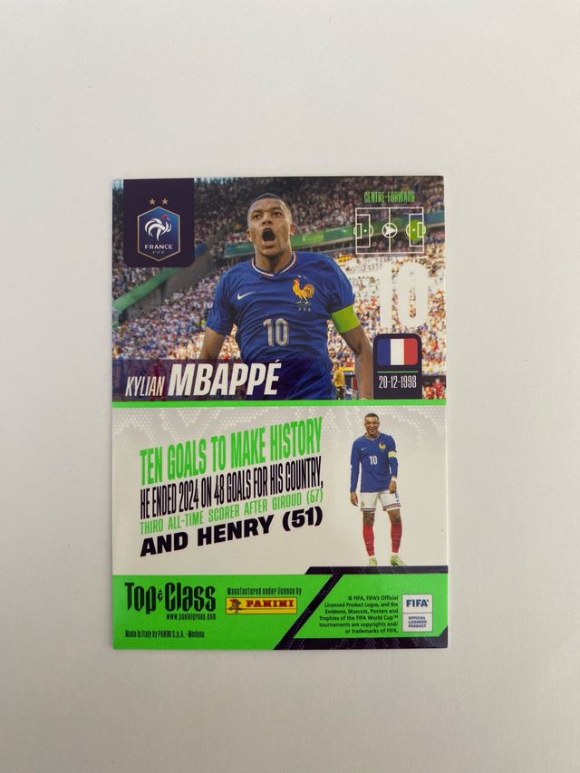 Cromo un unbeatable Kylian Mbappé 269