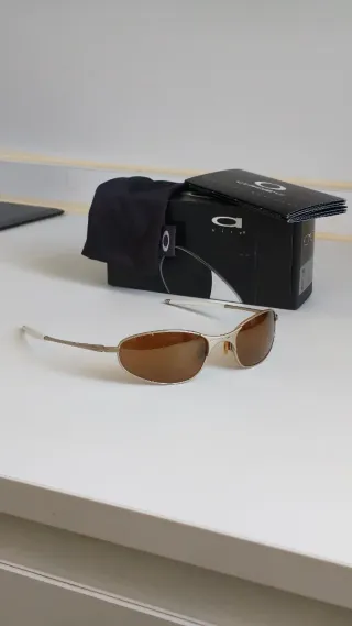 Oakley A-Wire 2.0 Platinum Gold Iridium