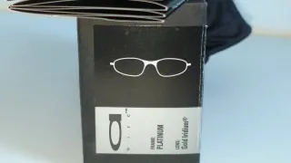 Oakley A-Wire 2.0 Platinum Gold Iridium