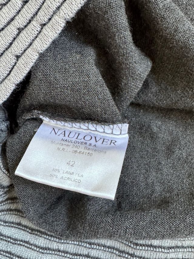 Jersey Naulover manga corta gris