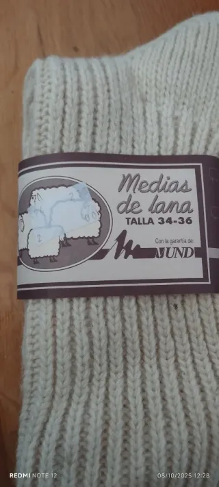 Calcetines de lana Mund talla 34-36