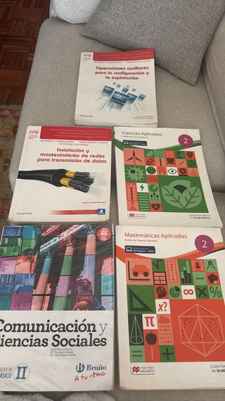 Lote de libros FPBásico Informática y Cominicación