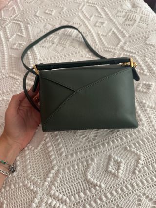 Bolso Loewe Mini Puzzle Verde Oliva
