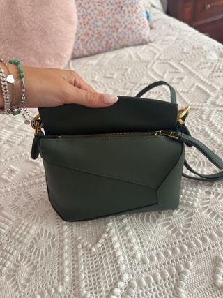 Bolso Loewe Mini Puzzle Verde Oliva