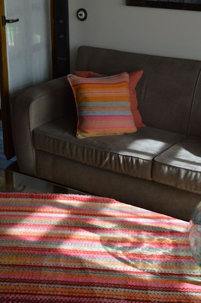 Almofada artesanal peruano