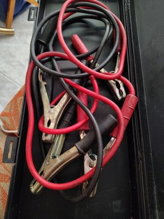 Pinzas de batería coche (cables arranque)
