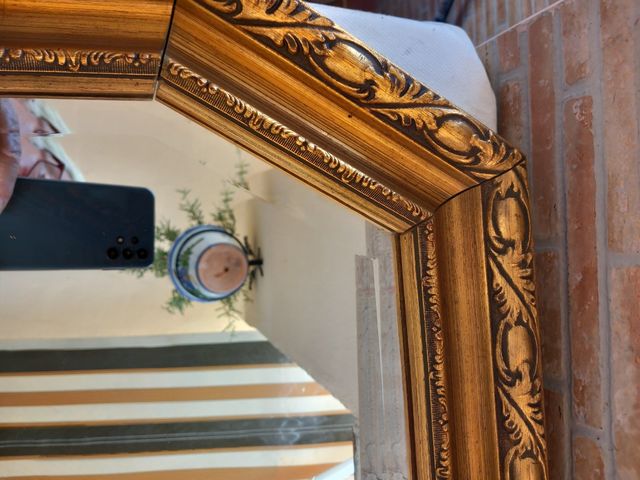 Espejo Vintage Madera Tallada