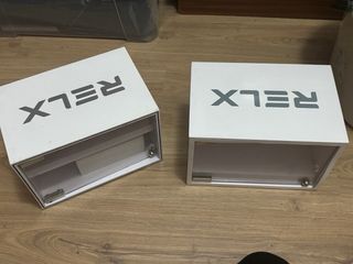 Cajas transparentes con puerta