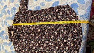 Blusa LUNA LLENA Estampada Burdeo