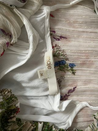Vestido Maje floral midi