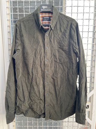 Camisa Pull&Bear verde oliva