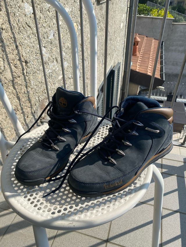 Scarponcini Timberland Blu/Marrone