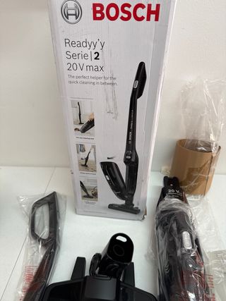 Aspiradora Bosch 2 en 1: Vertical y de Mano