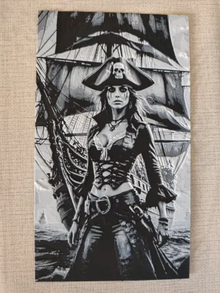 Arte Hueforge Chica Pirata