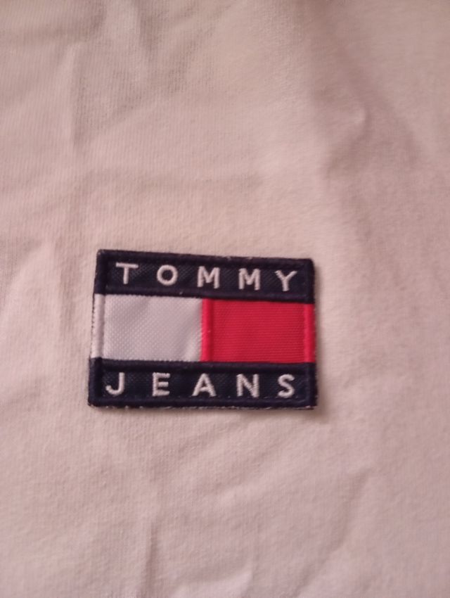 Camiseta Tommy Jeans Blanca Talla M