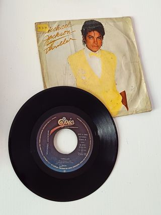 Michael Jackson THRILLER 1983 Single 7