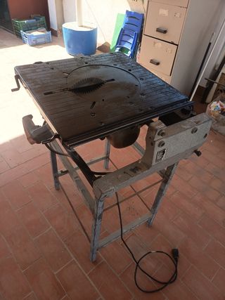 Mesa de corte para madera