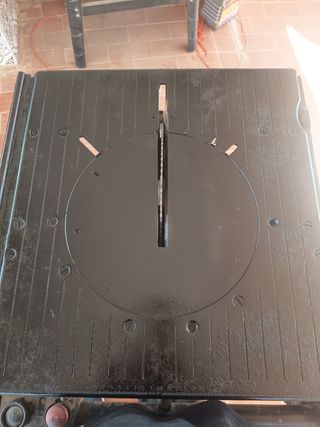 Mesa de corte para madera