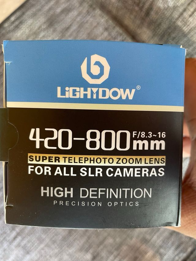 Teleobjetivo Lightdow 420-800mm f/8.3-16 T2-sony