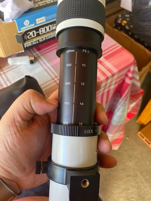 Teleobjetivo Lightdow 420-800mm f/8.3-16 T2-sony