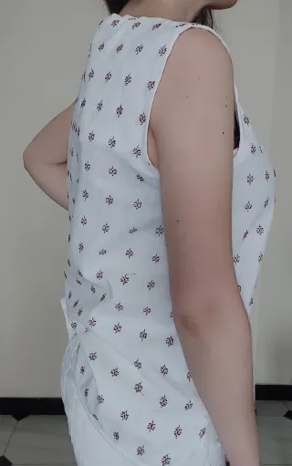 Blusa estampada Talla M