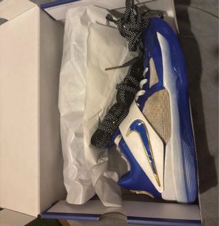 Nike KD 4 MVP Azul Blanco