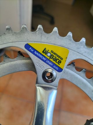 Bielas y Platos Shimano Biopace