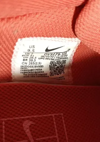 Deportivas Nike Blancas y Rosas