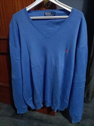 Jersey Polo Ralph Lauren Azul Talla XXL