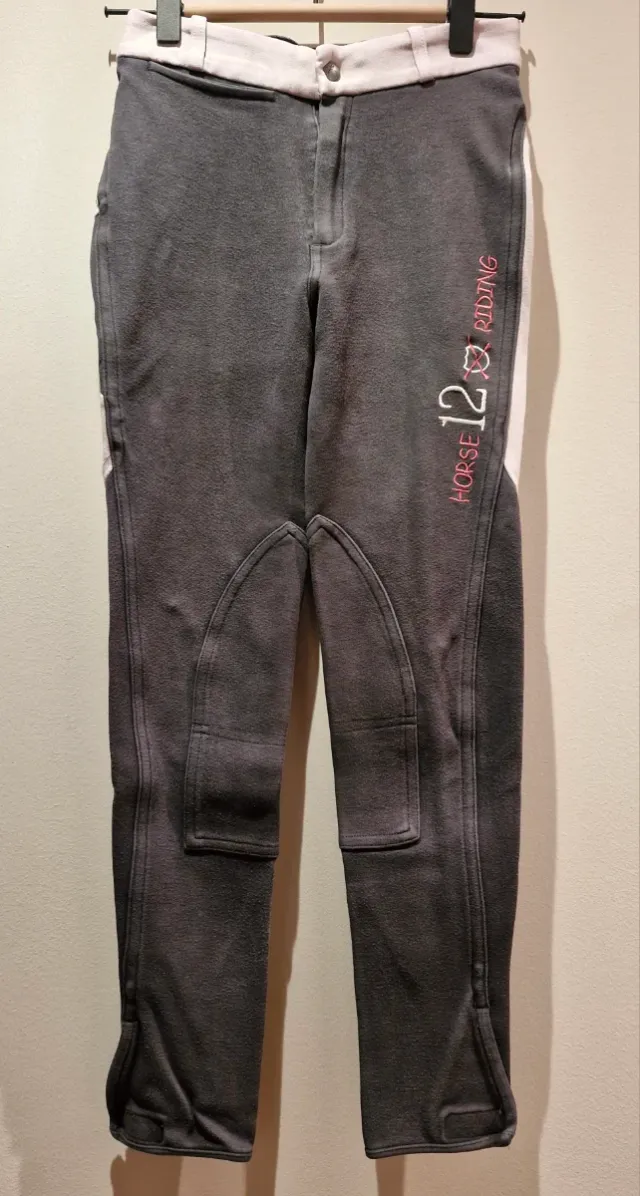 Pantalón hípica niña T.12 Decathlon 