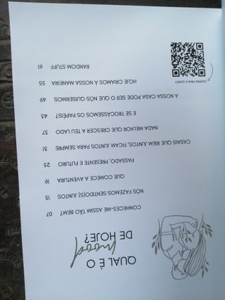 nao sei , escolhe tu , amy handrade