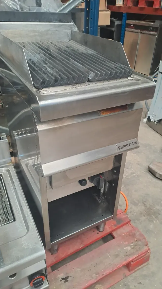 Barbacoa industrial gas.