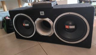 Subwoofer JBL Doble GT Series etapa ALPINE 350RMS