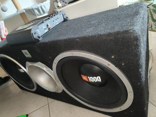 Subwoofer JBL Doble GT Series etapa ALPINE 350RMS
