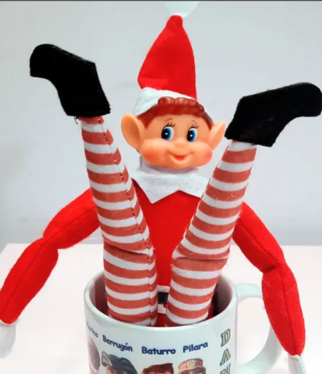 Elfo Navideño Personalizado con Nombre