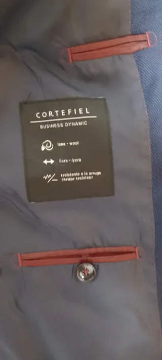 Traje azul Cortefield hombre
