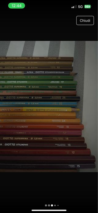 Matite colorate Giotto varie